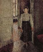 Camille Pissarro young woman china oil painting artist